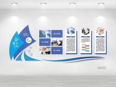 企業(yè)文化墻設(shè)計與網(wǎng)站建設(shè) 融合品牌內(nèi)涵與數(shù)字體驗