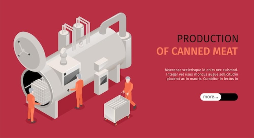 現代肉罐頭生產工藝 高壓滅菌與質量控制